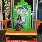 Barb and Steve Jackson enjoying  Margaritaville Restaurant in Destin FL.jpg